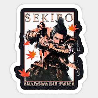 Samurai Video Game Shinobi Sekiro Sticker